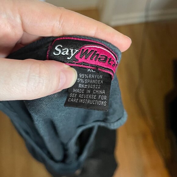 Say What? Blue & Gray Tie-Dye Maxi Tank Dress Size XL - Picture 5 of 6